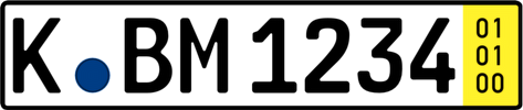 kennzeichen kurz